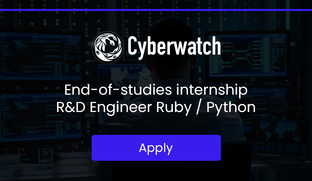 End-of-studies internship – R&D Engineer Ruby / Python