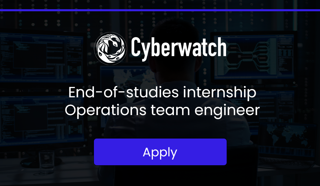 End-of-studies internship – Operations team engineer