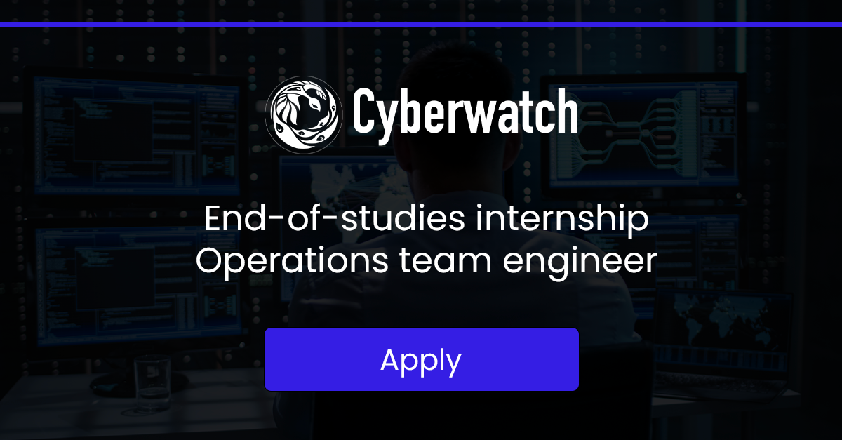 Cyberwatch is hiring!